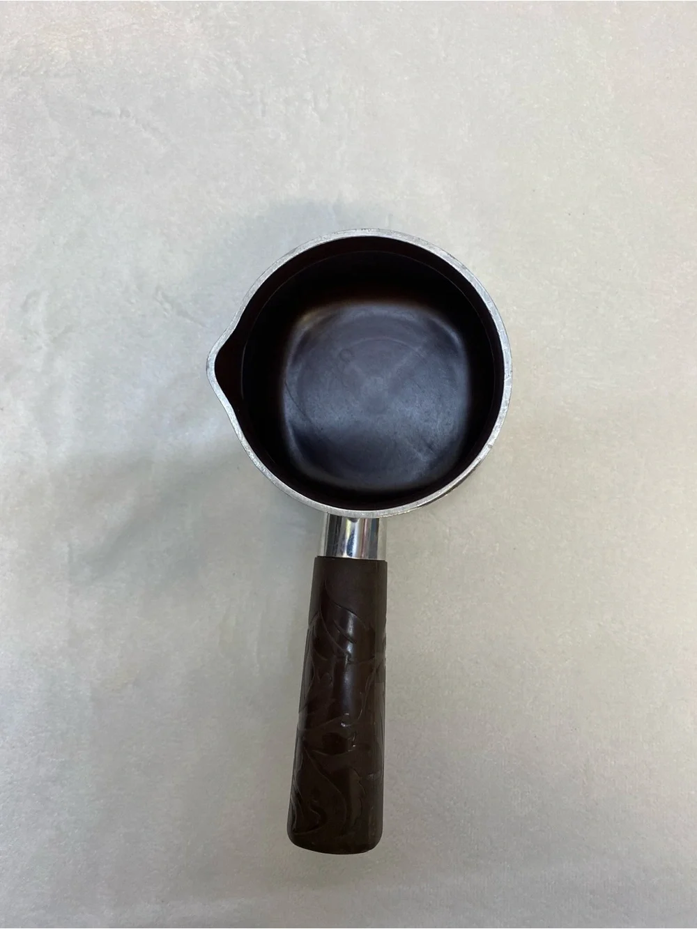 Joie vintage metal butter/ chocolate warmer pot with handle